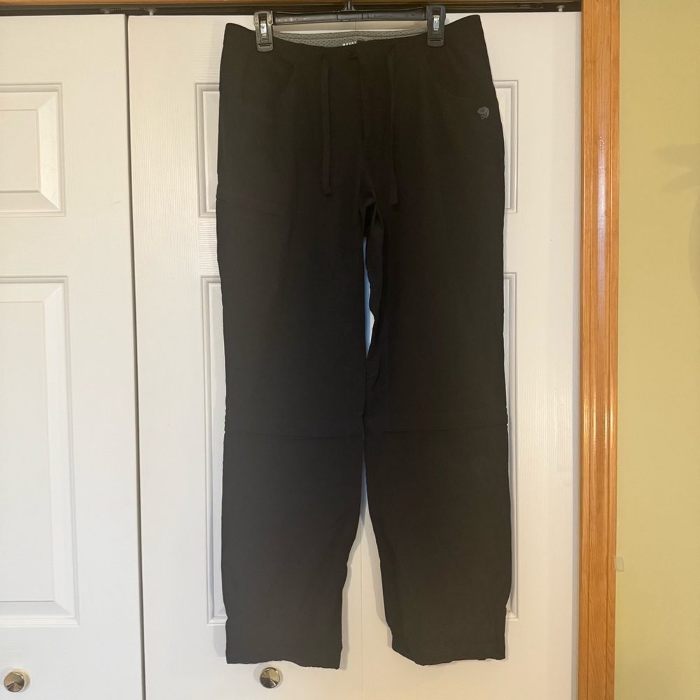 Mountain HardWear Convertible Pants In Black Size 10